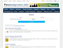 Tablet Screenshot of empleo.parainmigrantes.info